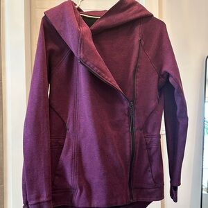Nike Purple Zip-Up Hoodie